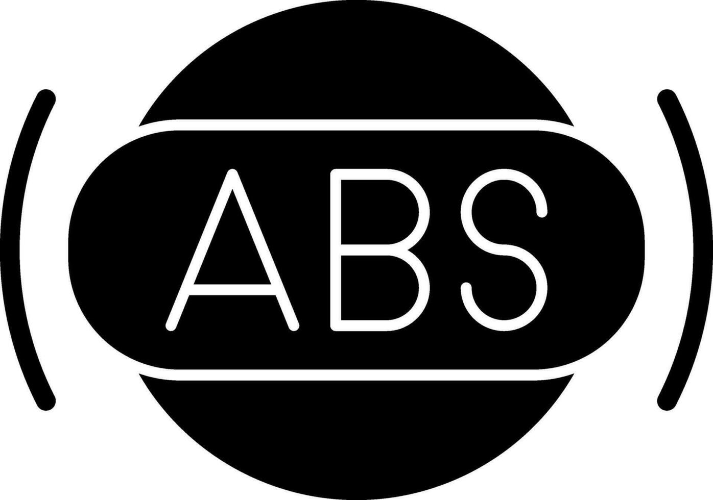 ABS-Vektor-Icon-Design vektor
