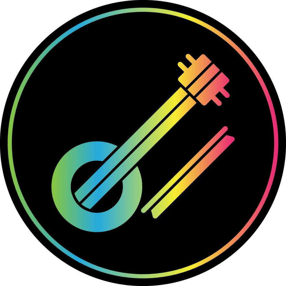 Violine-Vektor-Icon-Design vektor