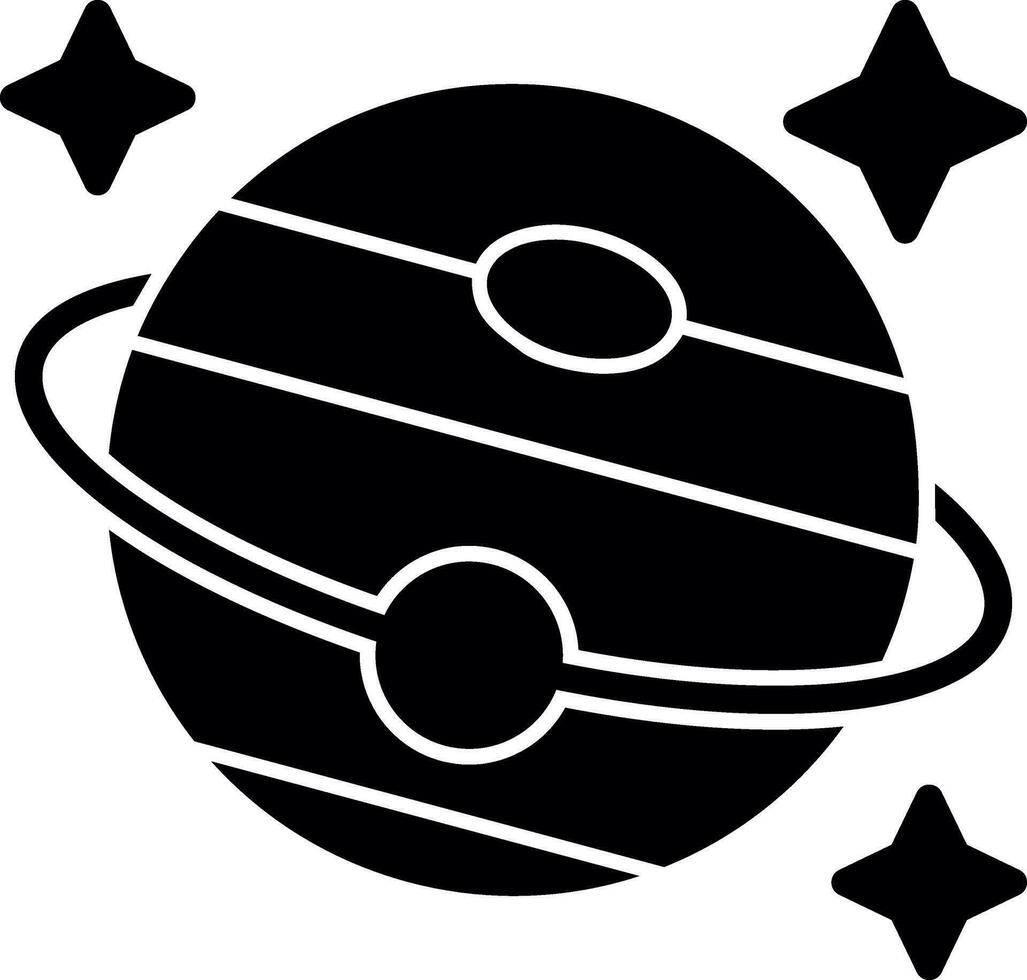 Saturn Vektor Symbol Design