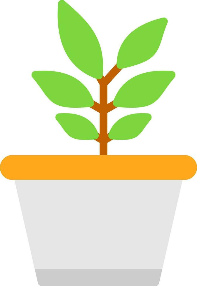 växt vektor ikon design