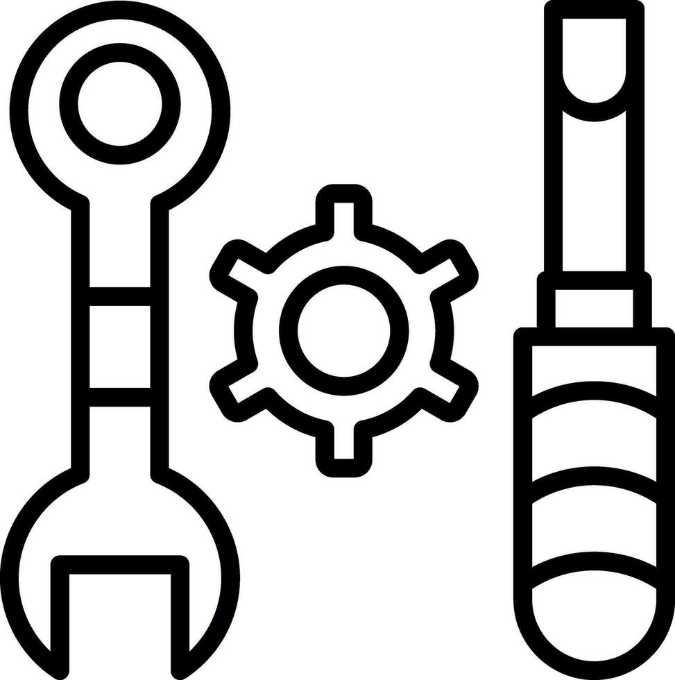 Wartungsvektor-Icon-Design vektor