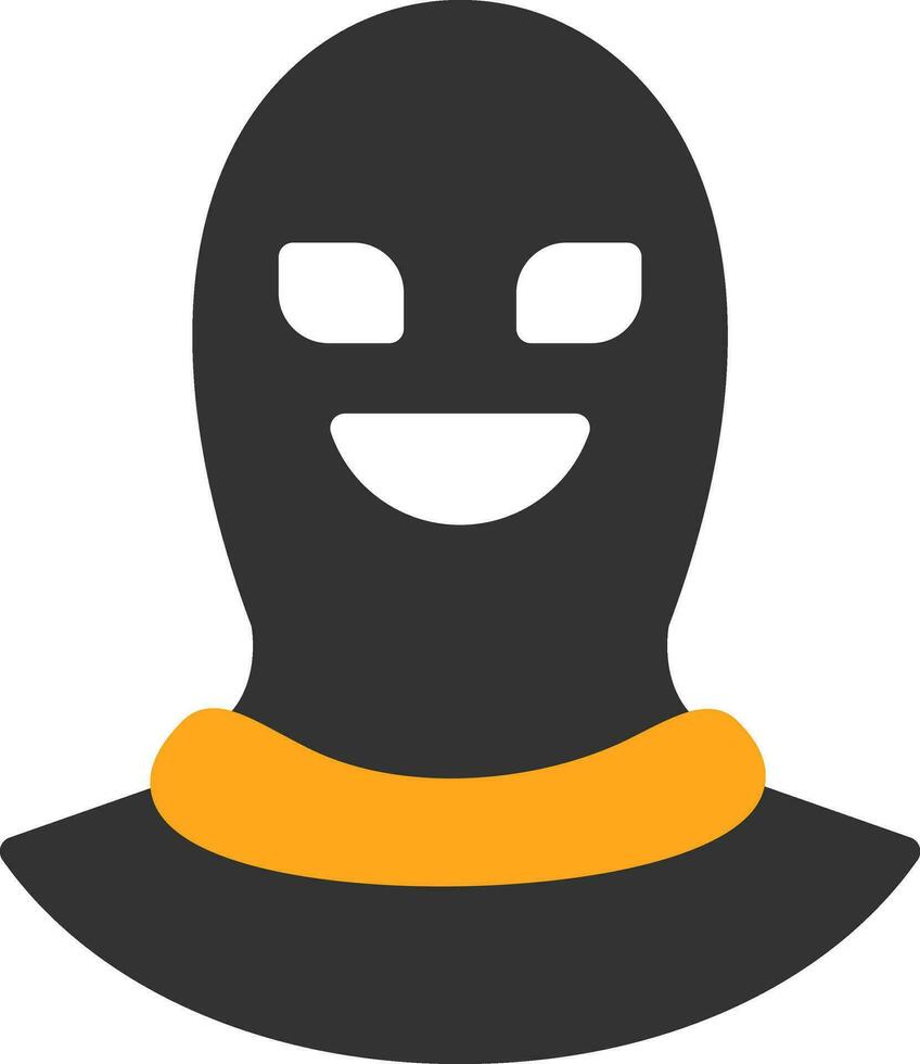 Balaclava-Vektor-Icon-Design vektor