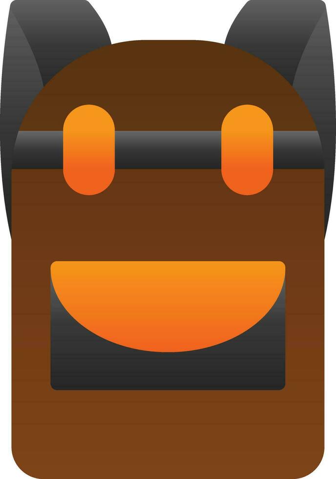 Rucksack-Vektor-Icon-Design vektor