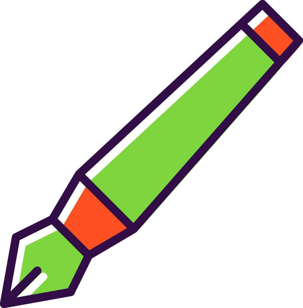 Tinte Stift Vektor Symbol Design