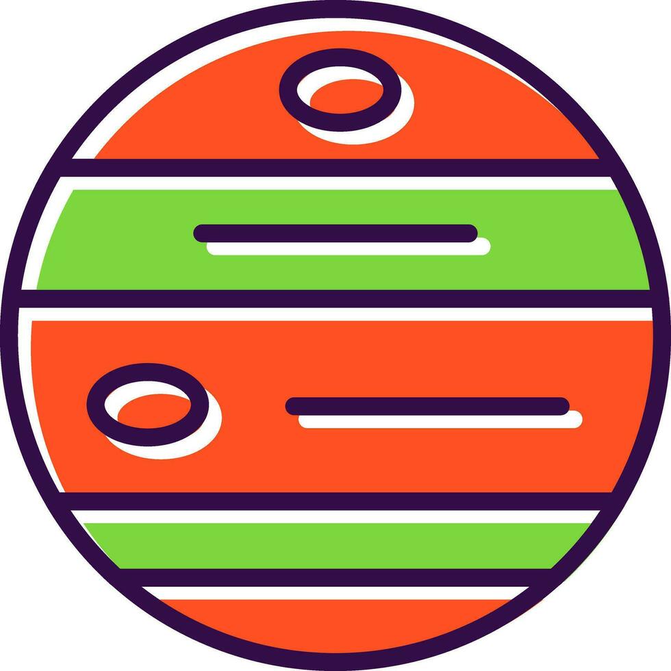 Planeten Vektor Symbol Design