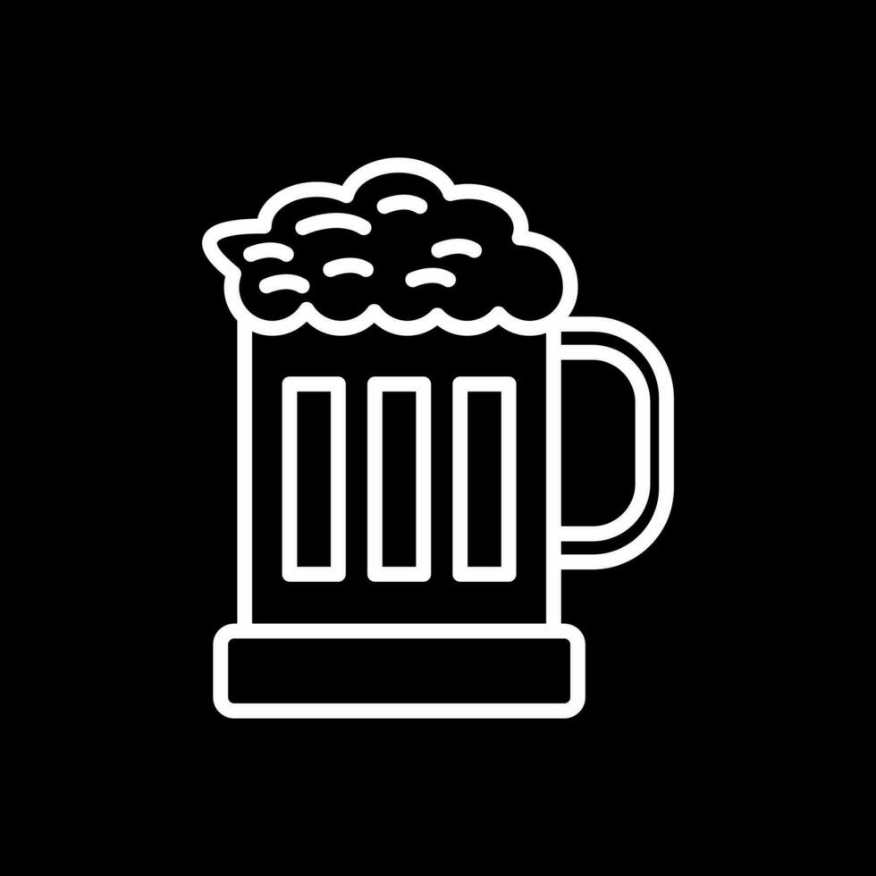 Bier-Vektor-Icon-Design vektor