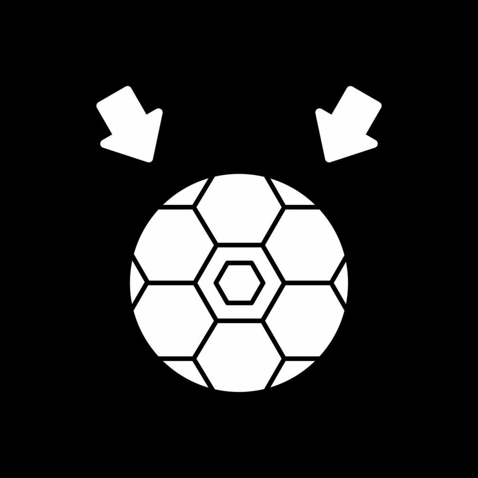 Fußball Ball Vektor Symbol Design