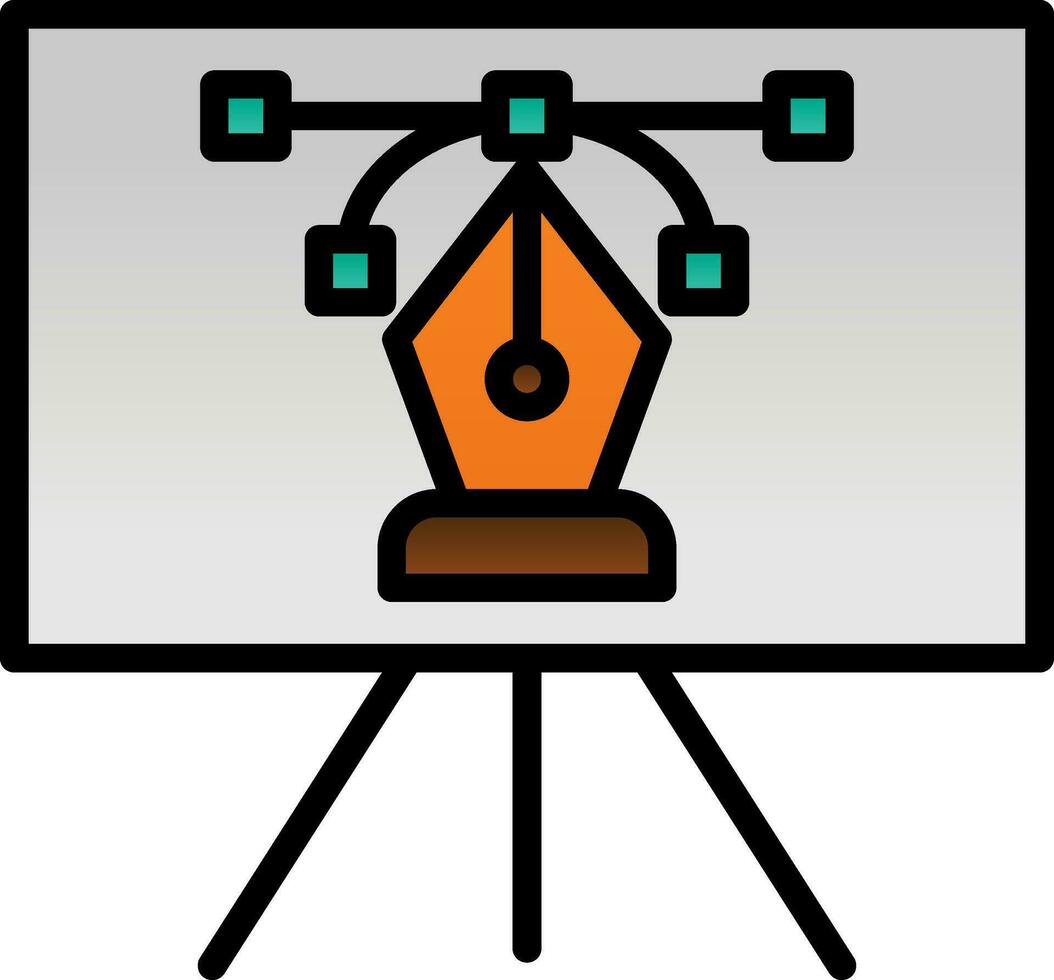 Zeichenfläche Vektor Symbol Design