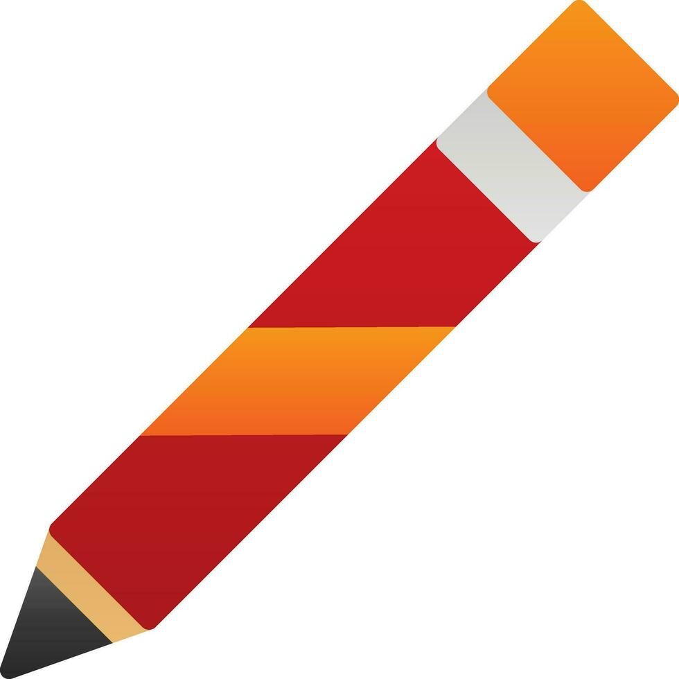 Bleistift-Vektor-Icon-Design vektor