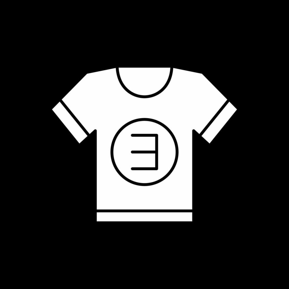 T-Shirt-Vektor-Icon-Design vektor