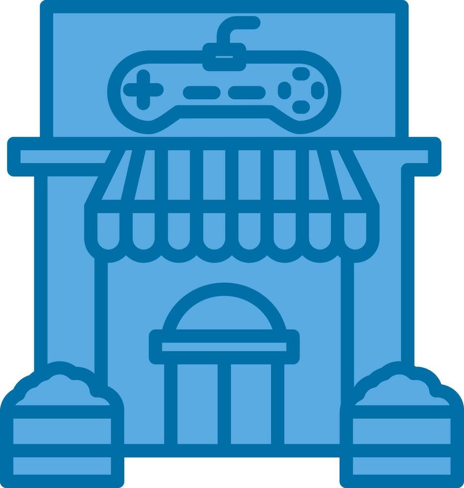 Game Store-Vektor-Icon-Design vektor