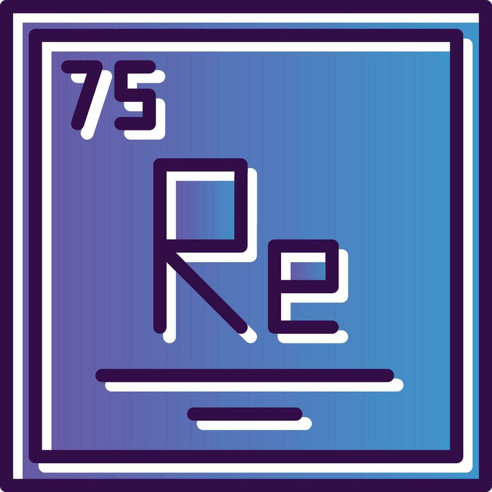 renium vektor ikon design