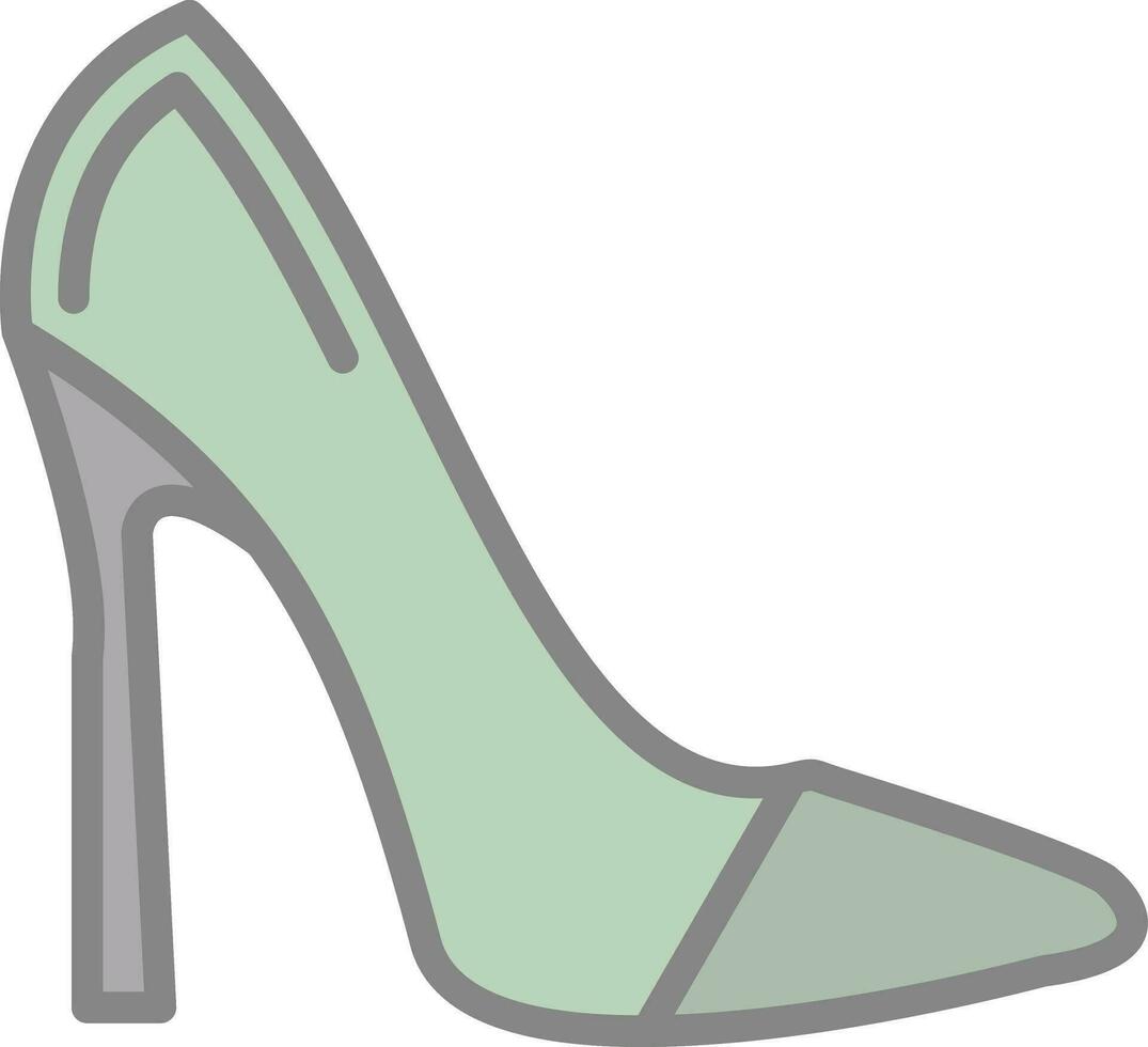 High Heels-Vektor-Icon-Design vektor