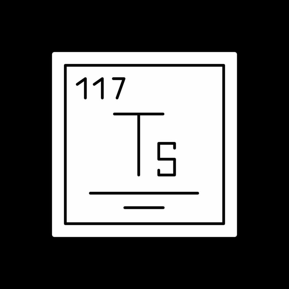 Tennessine Vektor Symbol Design