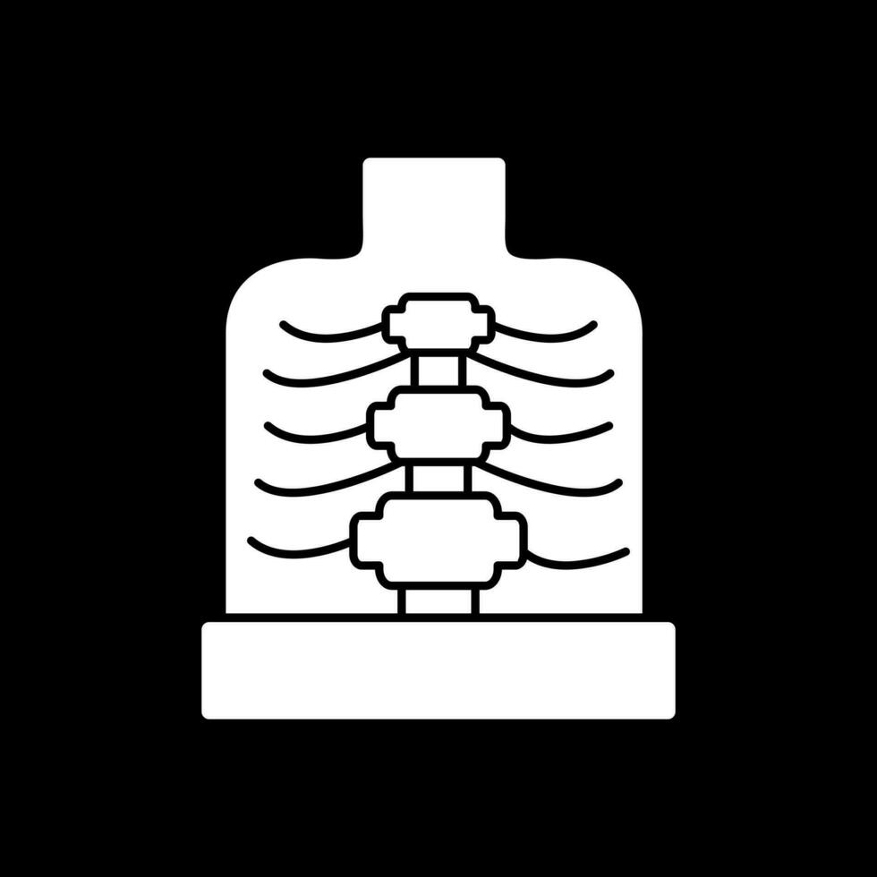 bröstkorg vektor ikon design