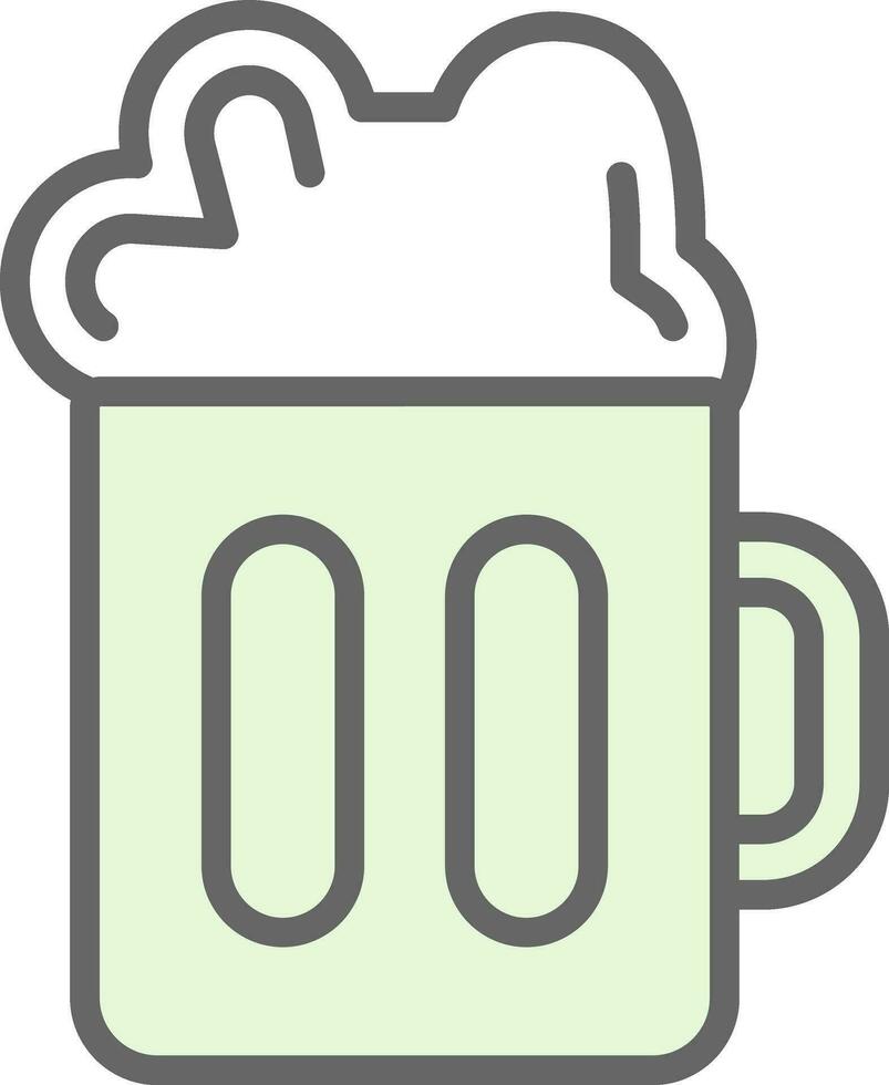 Bier Becher Vektor Symbol Design