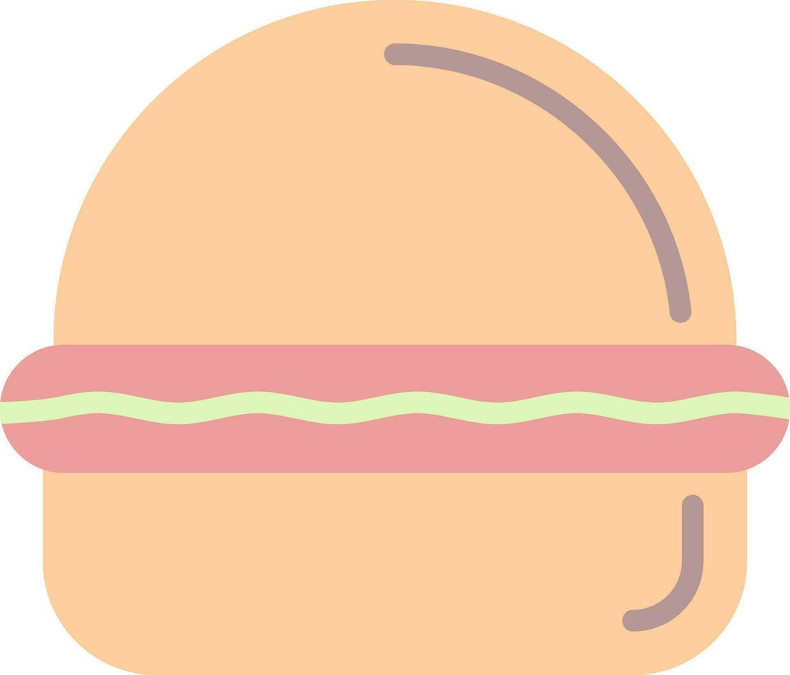 Hamburger-Vektor-Icon-Design vektor