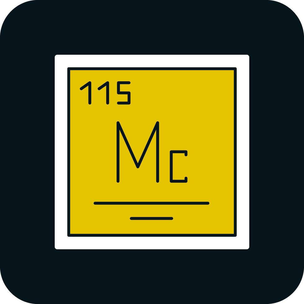 moscovium Vektor Symbol Design