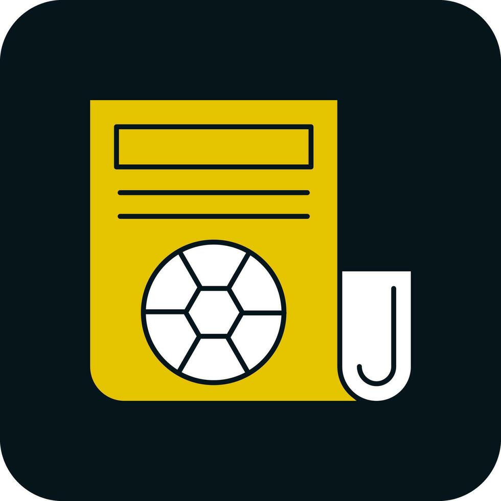 Zeitungsvektor-Icon-Design vektor