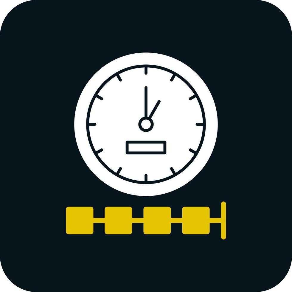 Timeline-Vektor-Icon-Design vektor