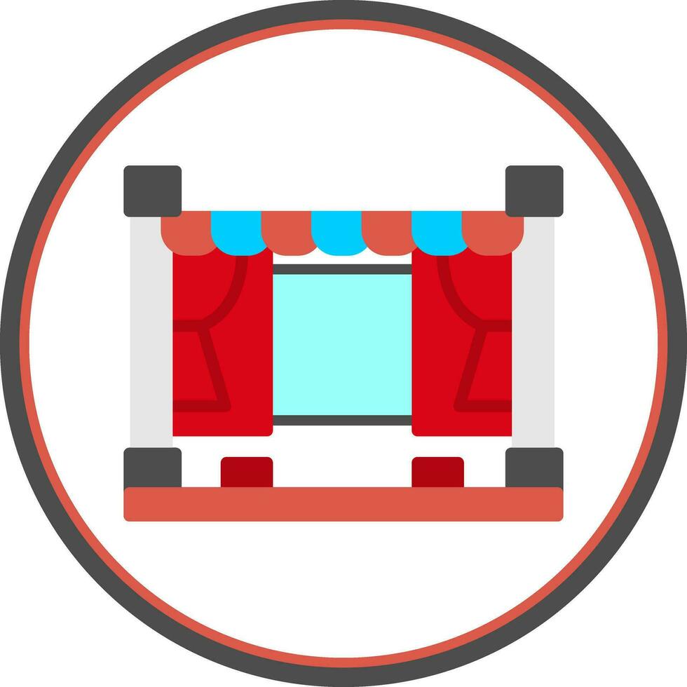 Theater-Vektor-Icon-Design vektor