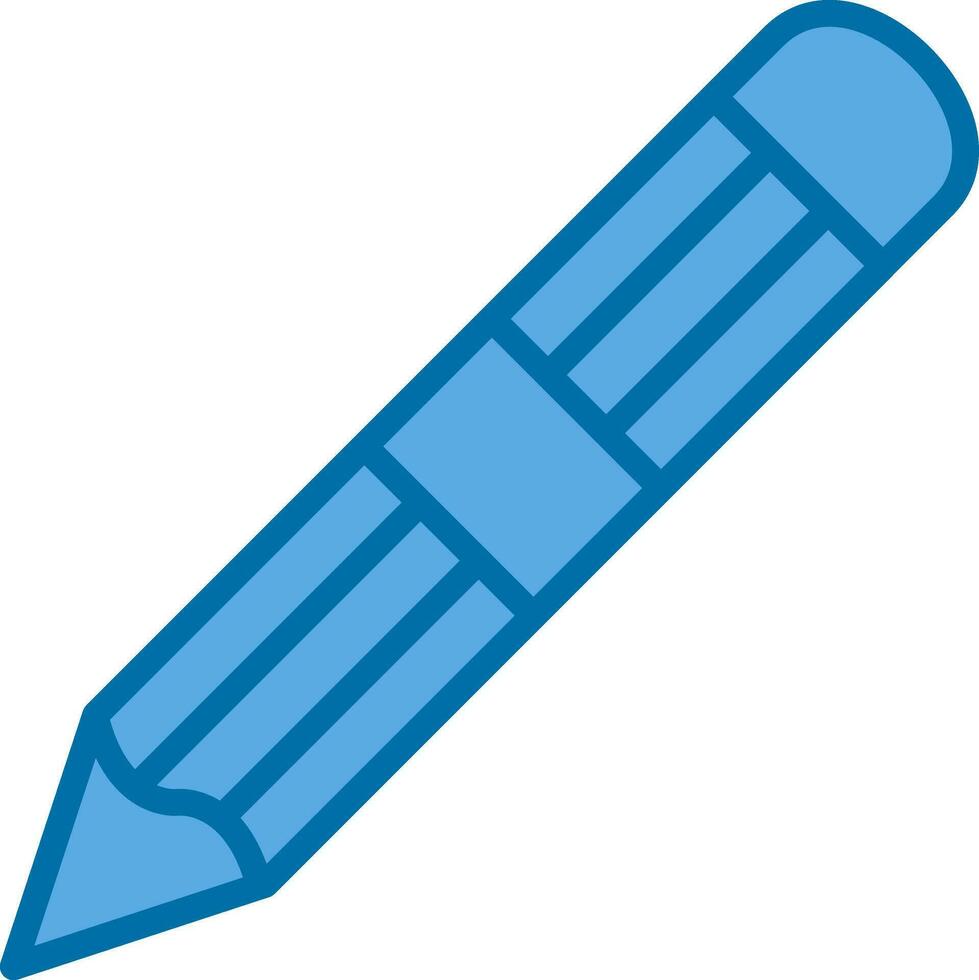 Bleistift-Vektor-Icon-Design vektor