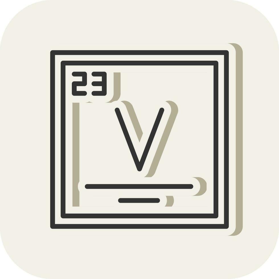 Vanadium Vektor Symbol Design