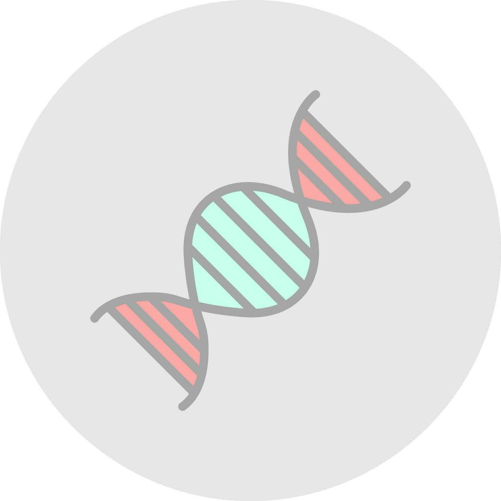 DNA-Vektor-Icon-Design vektor