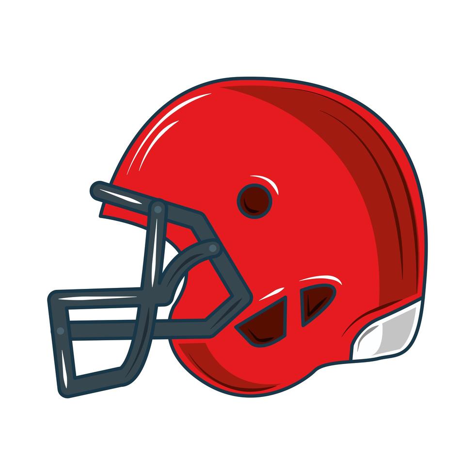 American Football Helm vektor