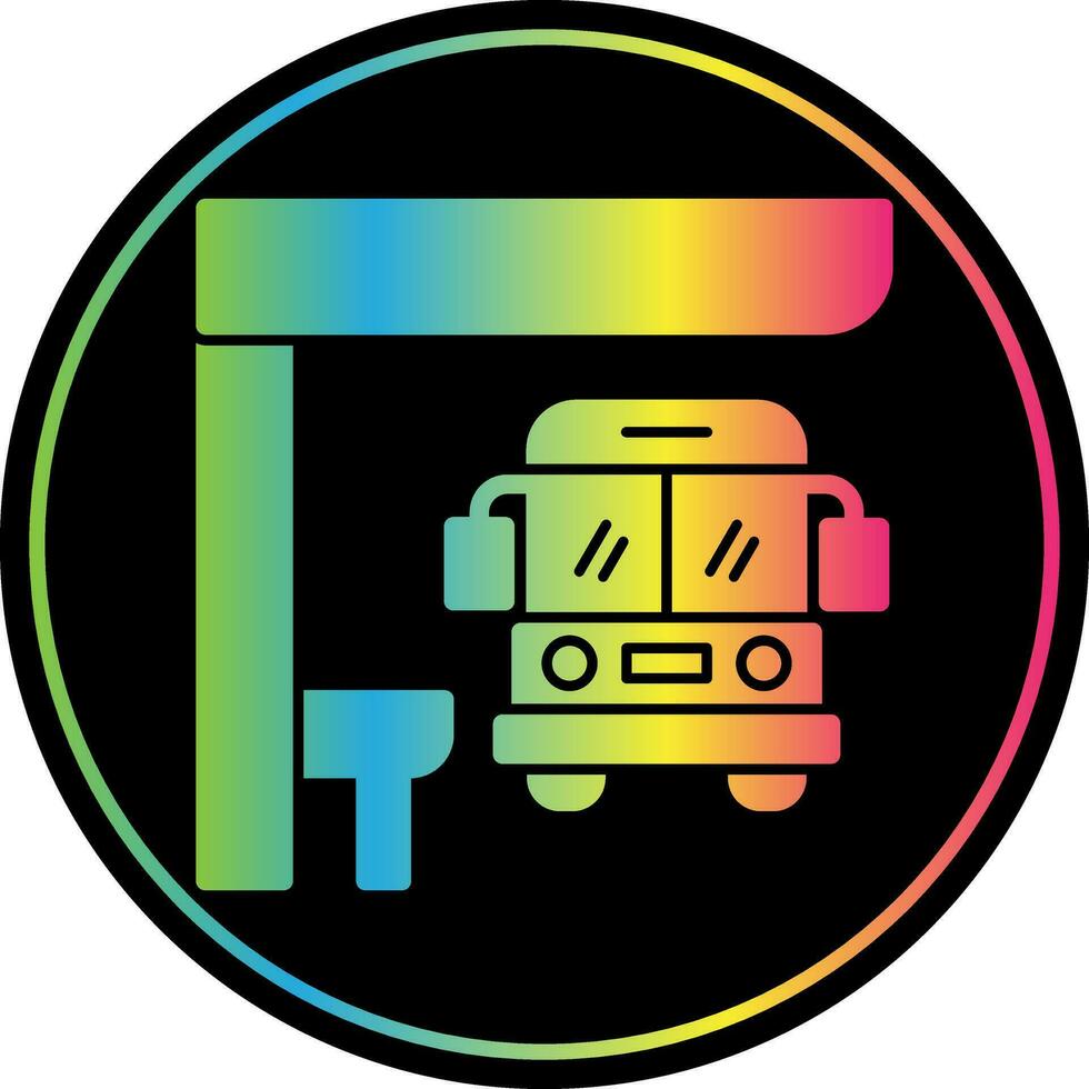 Bus halt Vektor Symbol Design