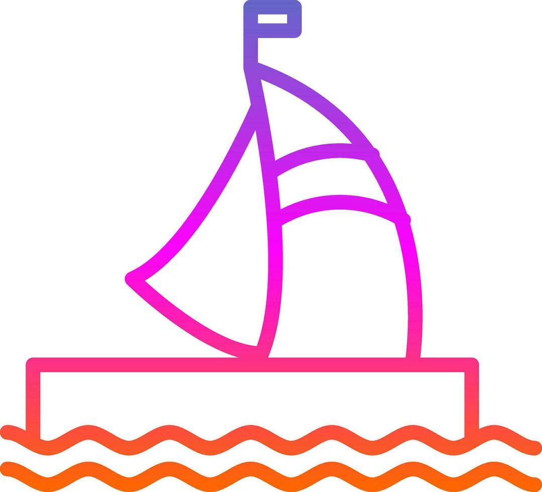 husbåt vektor ikon design