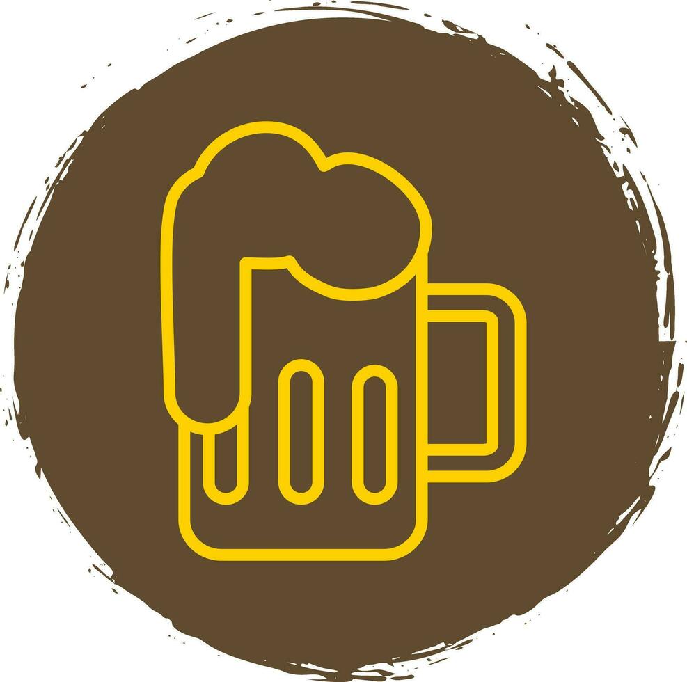 Bier-Vektor-Icon-Design vektor