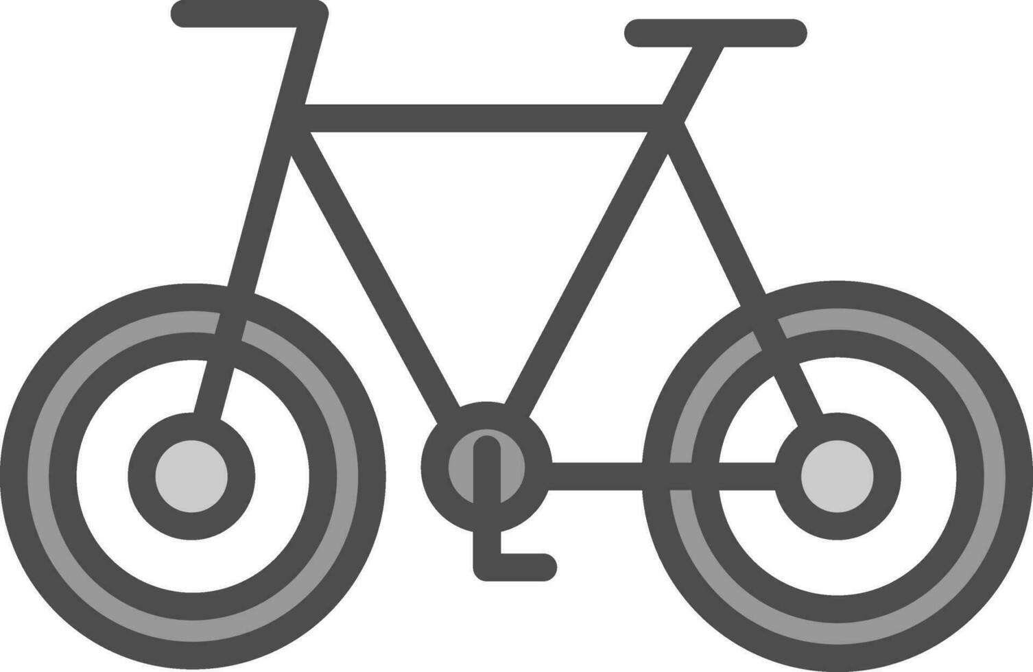 Fahrrad-Vektor-Icon-Design vektor