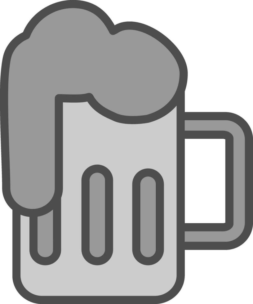 Bier-Vektor-Icon-Design vektor