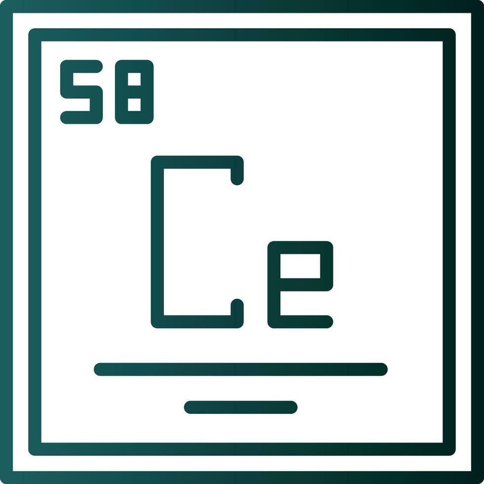 Cer Vektor Symbol Design