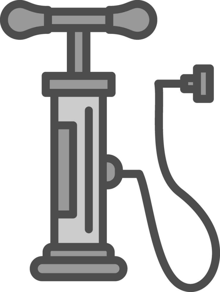luft pump vektor ikon design