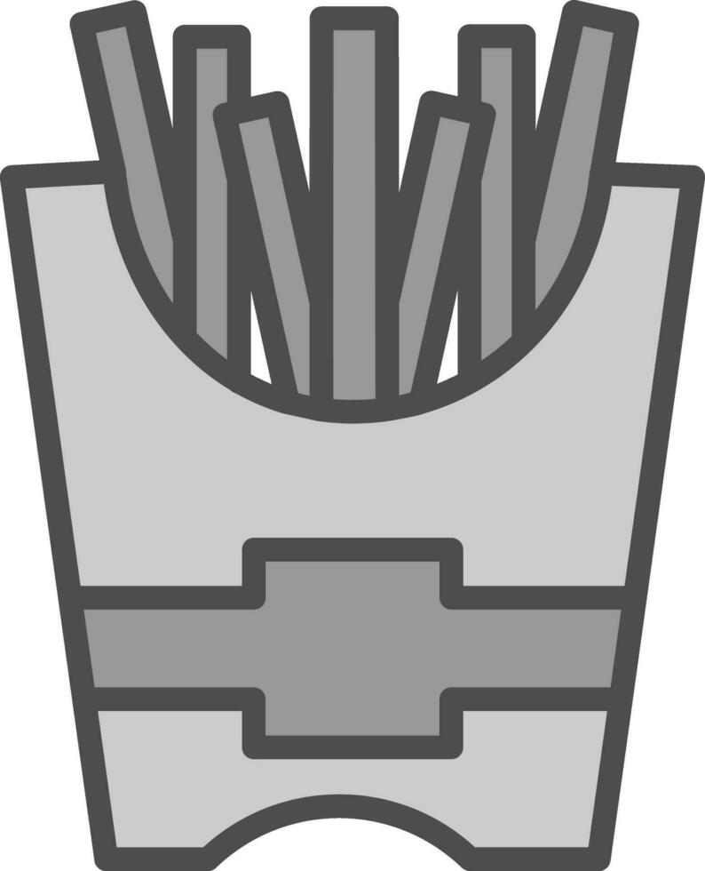 frites vektor ikon design