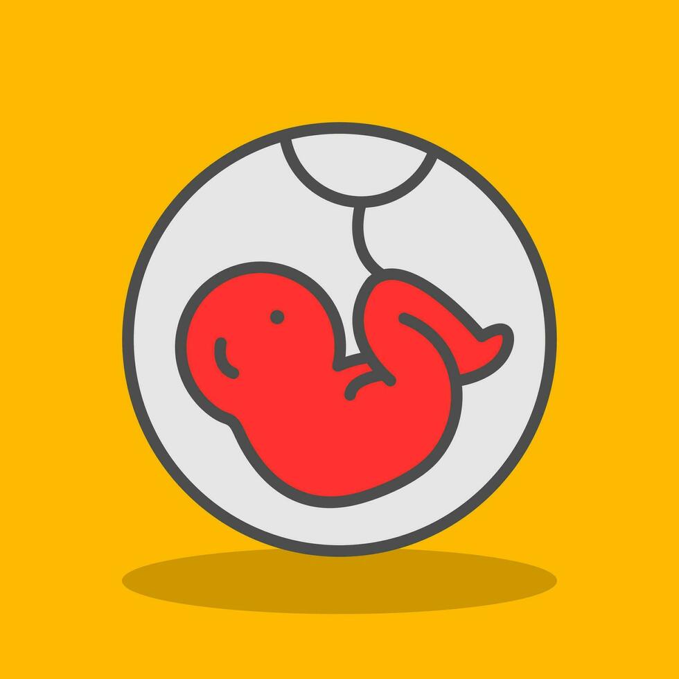 embryo vektor ikon design