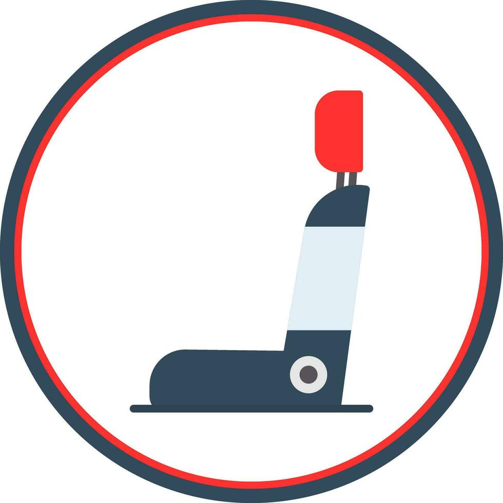 Sitzvektor-Icon-Design vektor