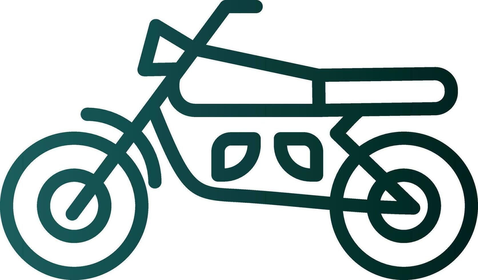 motorcykel vektor ikon design