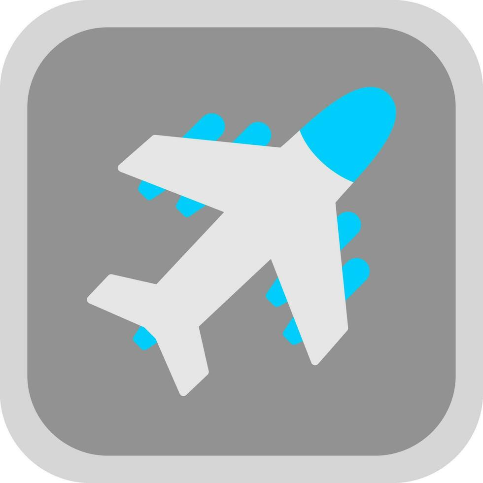 Flug-Vektor-Icon-Design vektor