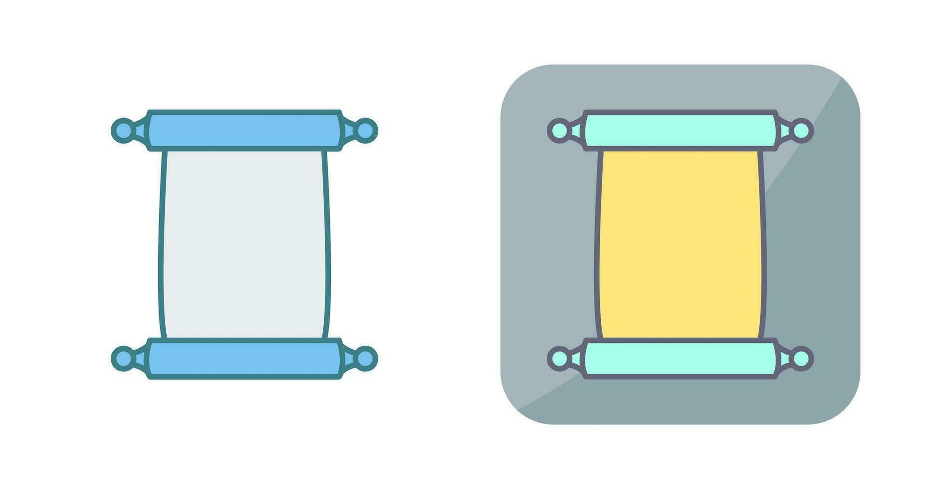 Rolle des Papiervektorsymbols vektor