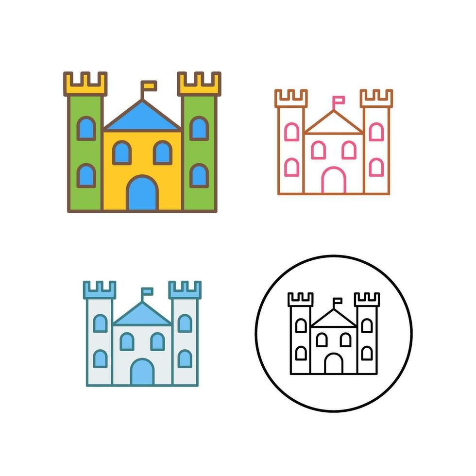 Schloss-Vektor-Symbol vektor