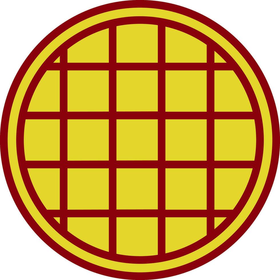 Waffel Vektor Symbol Design