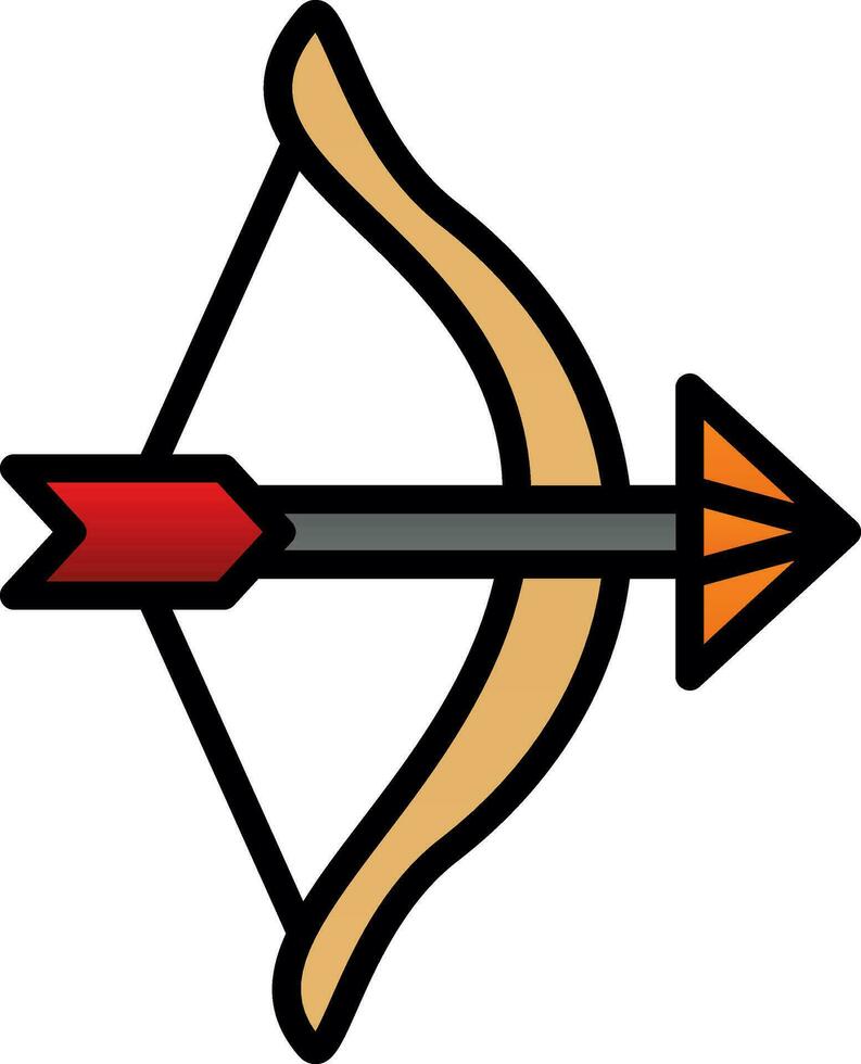 archer vektor ikon design