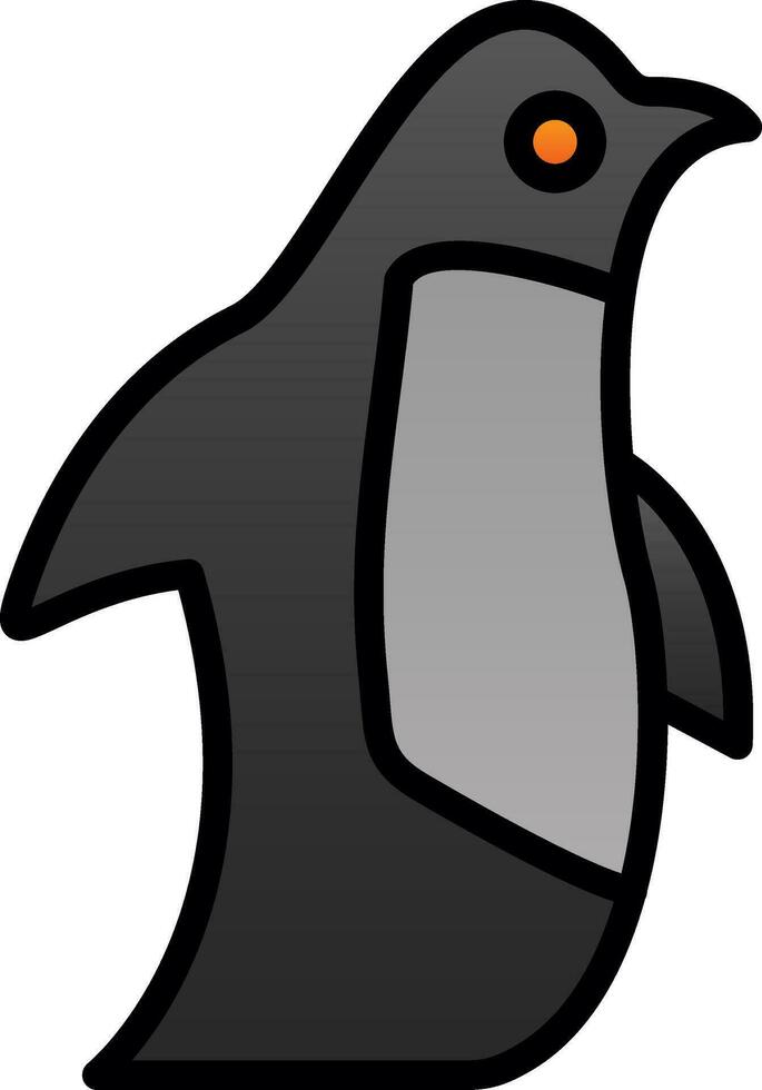 Pinguin Vektor Symbol Design