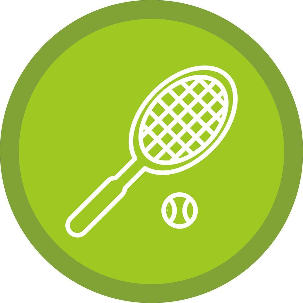 Tennis-Vektor-Icon-Design vektor