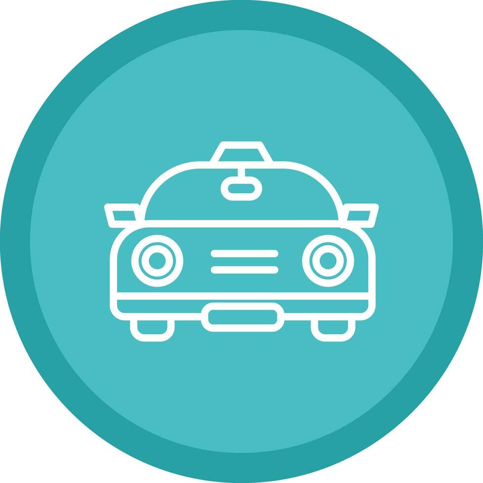 Taxi-Vektor-Icon-Design vektor