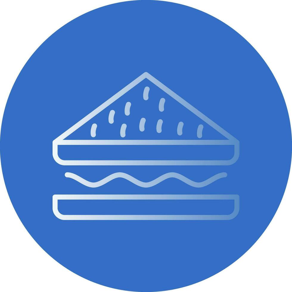 Sandwich-Vektor-Icon-Design vektor