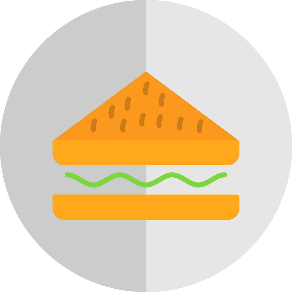 Sandwich-Vektor-Icon-Design vektor